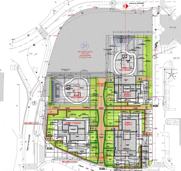 6 Chemin De Malacher, Meylan à vendre - Plan de site - Image 3 de 3