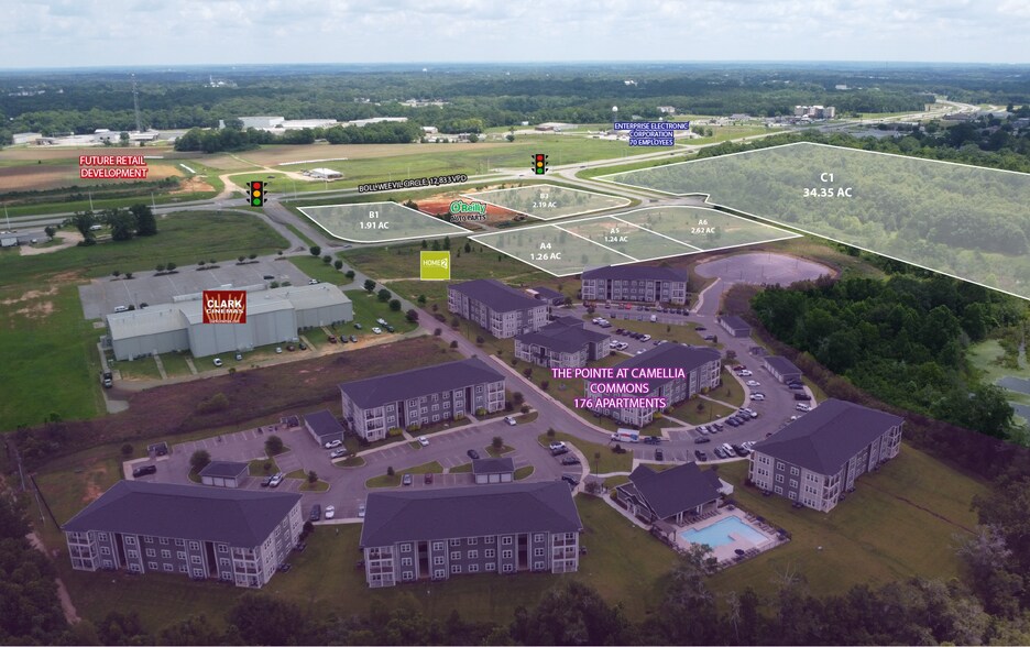 201 New Centre, Enterprise, AL à louer - Photo du bâtiment - Image 2 de 6