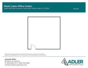 15291-15327 NW 60th Ave, Miami Lakes, FL for lease Floor Plan- Image 1 of 1