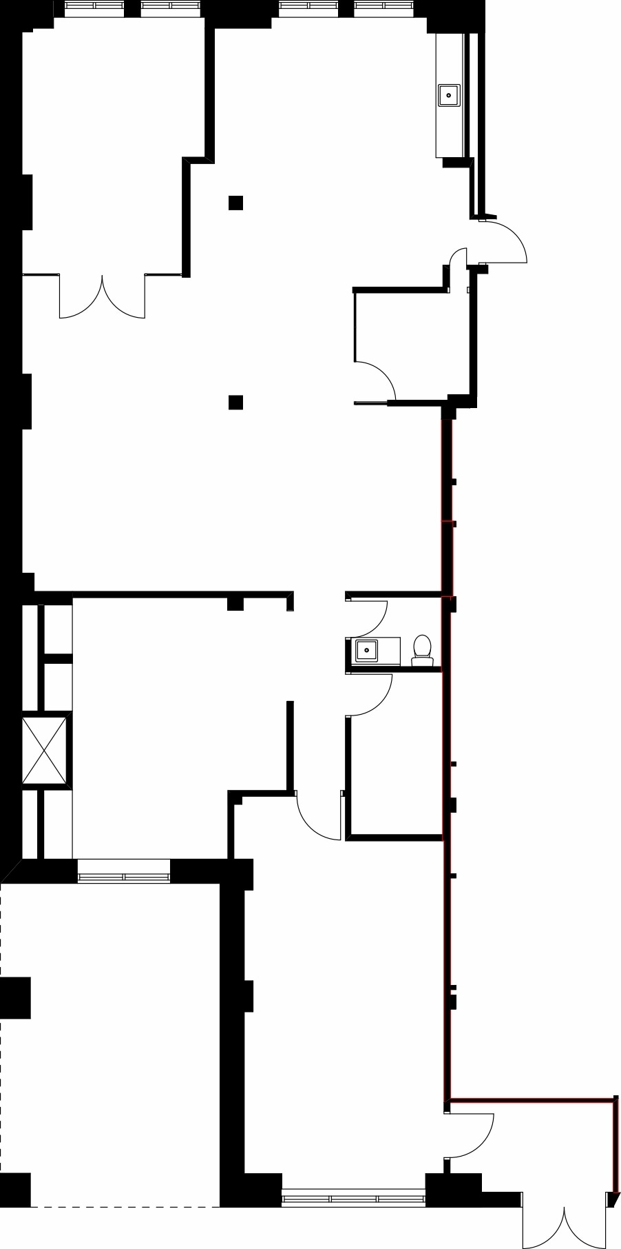 183 Bathurst St, Toronto, ON for lease Floor Plan- Image 1 of 5