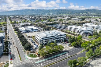5860 Owens Dr, Pleasanton, CA - Aerial map view
