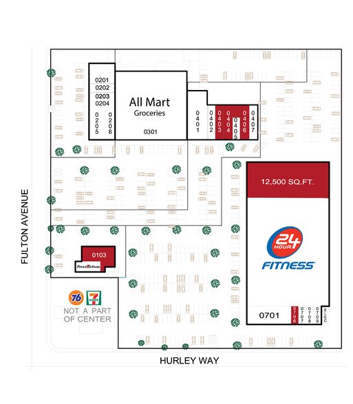 1310-1354 Fulton Ave, Sacramento, CA à louer - Photo du bâtiment - Image 2 de 26