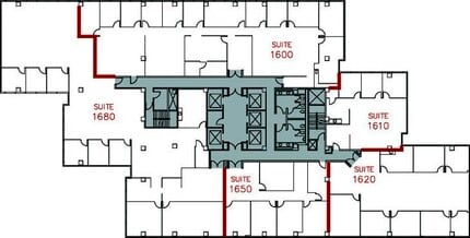 3131 Camino del Rio N, San Diego, CA for lease Floor Plan- Image 1 of 1