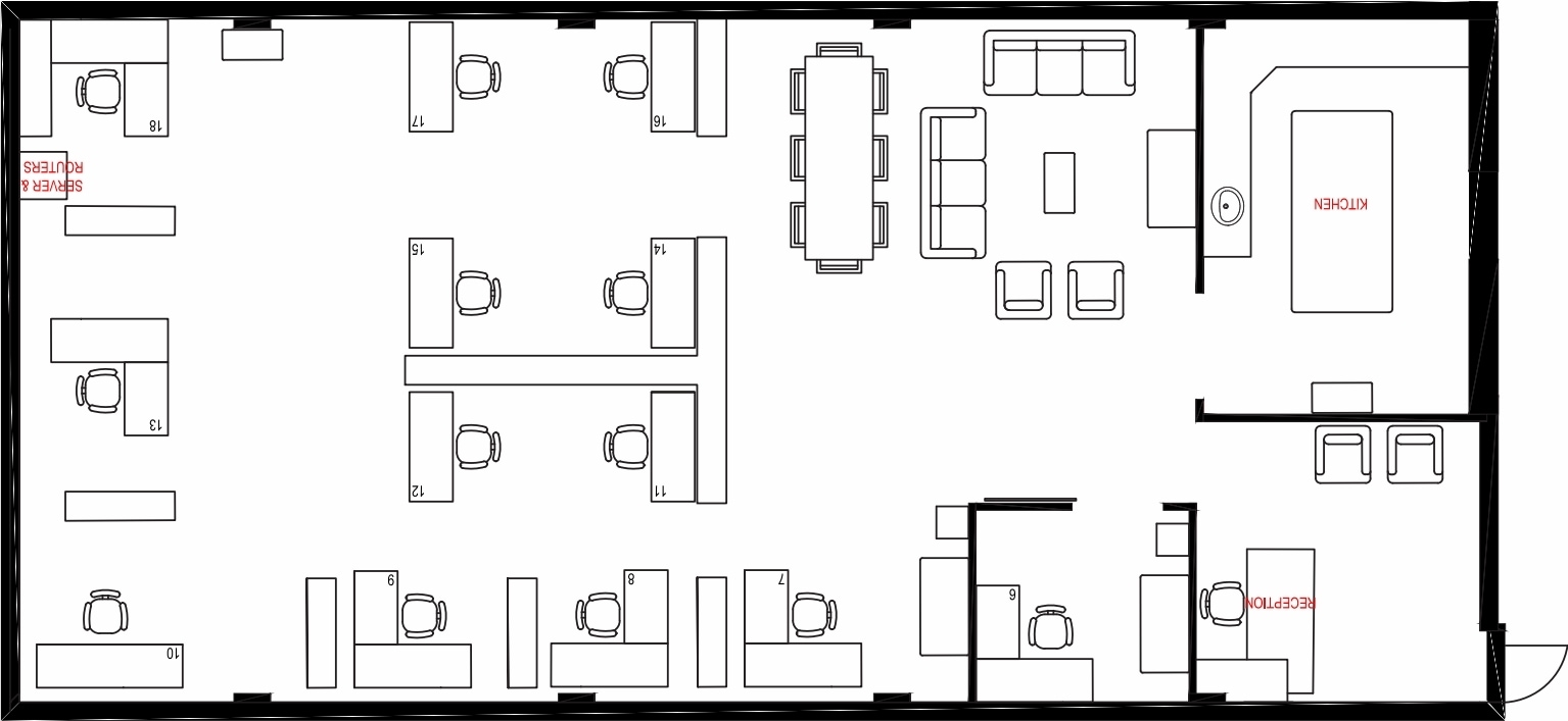 100 Ahrens St W, Kitchener, ON for lease Floor Plan- Image 1 of 3