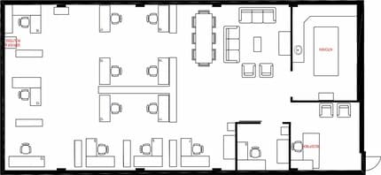 100 Ahrens St W, Kitchener, ON for lease Floor Plan- Image 1 of 3
