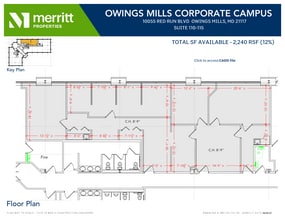 10045 Red Run Blvd, Owings Mills, MD for lease Floor Plan- Image 1 of 1