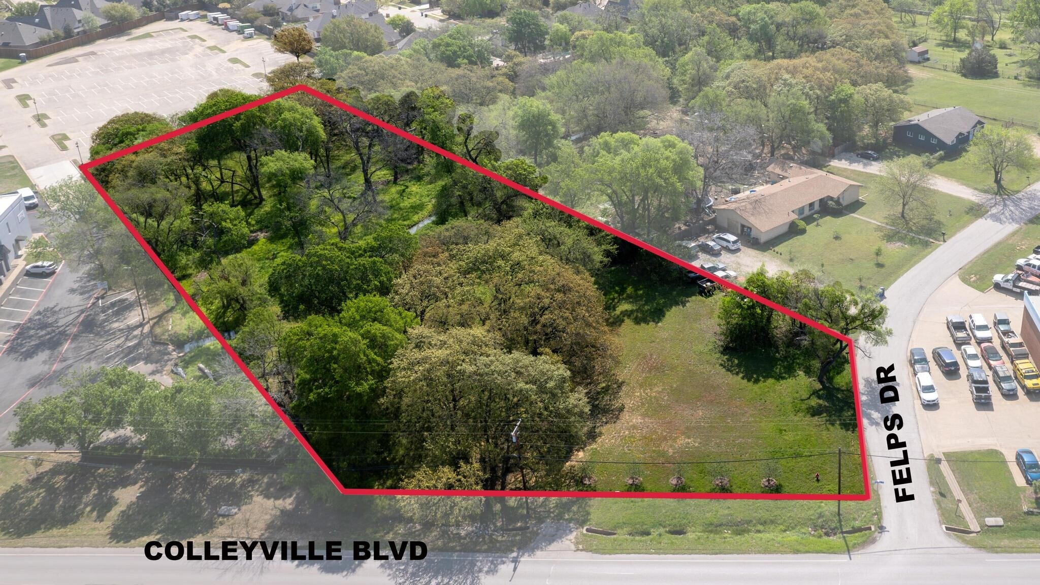 4213 Colleyville Blvd, Colleyville, TX à vendre Aérien- Image 1 de 1