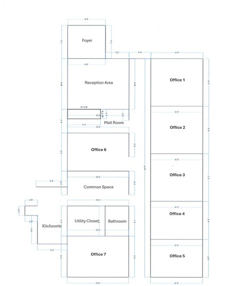 3215 W College Ave, Appleton, WI à louer - Plan d’étage - Image 2 de 2