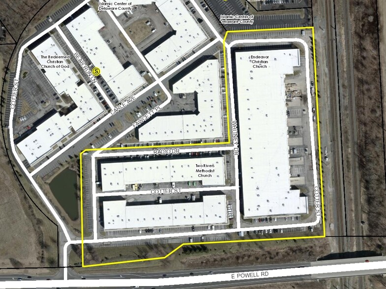 8861-8912 Whitney Dr, Lewis Center, OH for lease - Plat Map - Image 3 of 3
