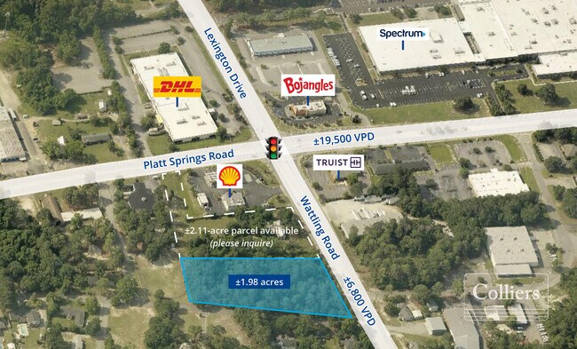 Plus de détails pour Wattling Road Rd, West Columbia, SC - Terrain à vendre