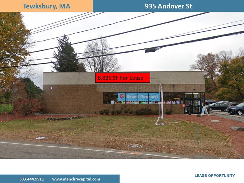 935 Andover St, Tewksbury, MA à louer - Photo du bâtiment - Image 1 de 8