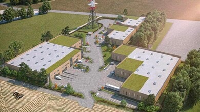 Persan - Aerial map view