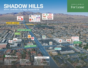 2001 N Jones Blvd, Las Vegas, NV à louer Aérien- Image 1 de 5