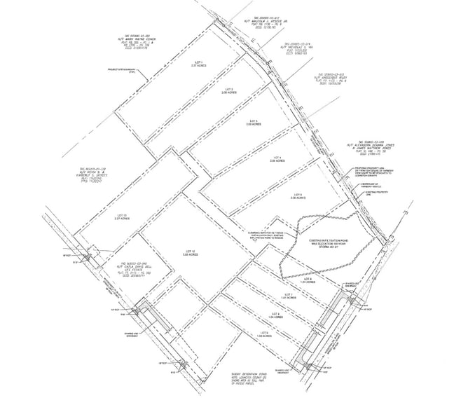 0 Woodtrail Dr. Dr, Gaston, SC à vendre - Plan de site - Image 3 de 3