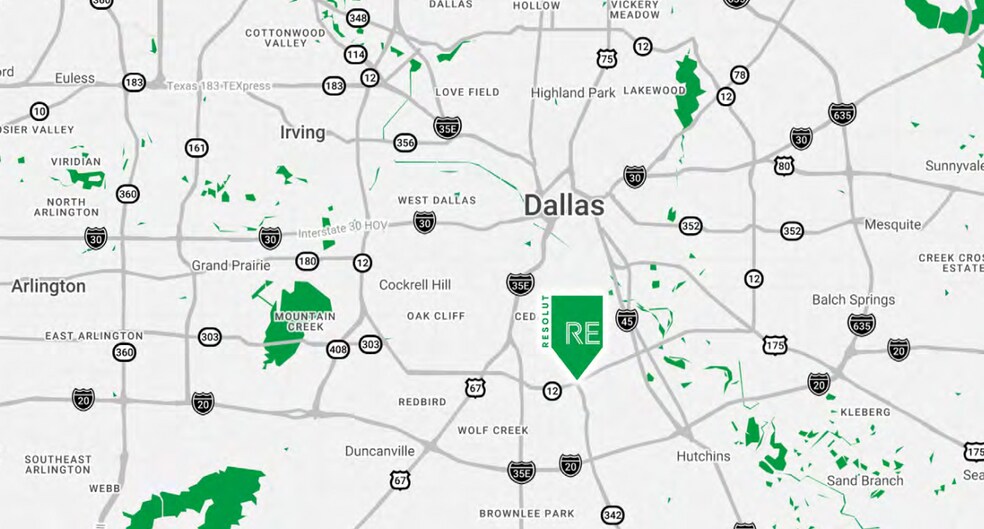 5020 S Lancaster Rd, Dallas, TX à louer - Photo du bâtiment - Image 2 de 5