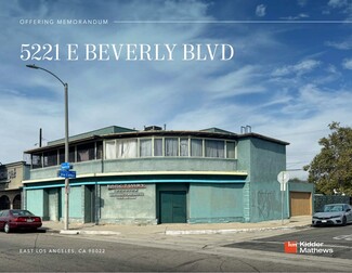 Plus de détails pour 5221 E Beverly Blvd, East Los Angeles, CA - Vente au détail à vendre