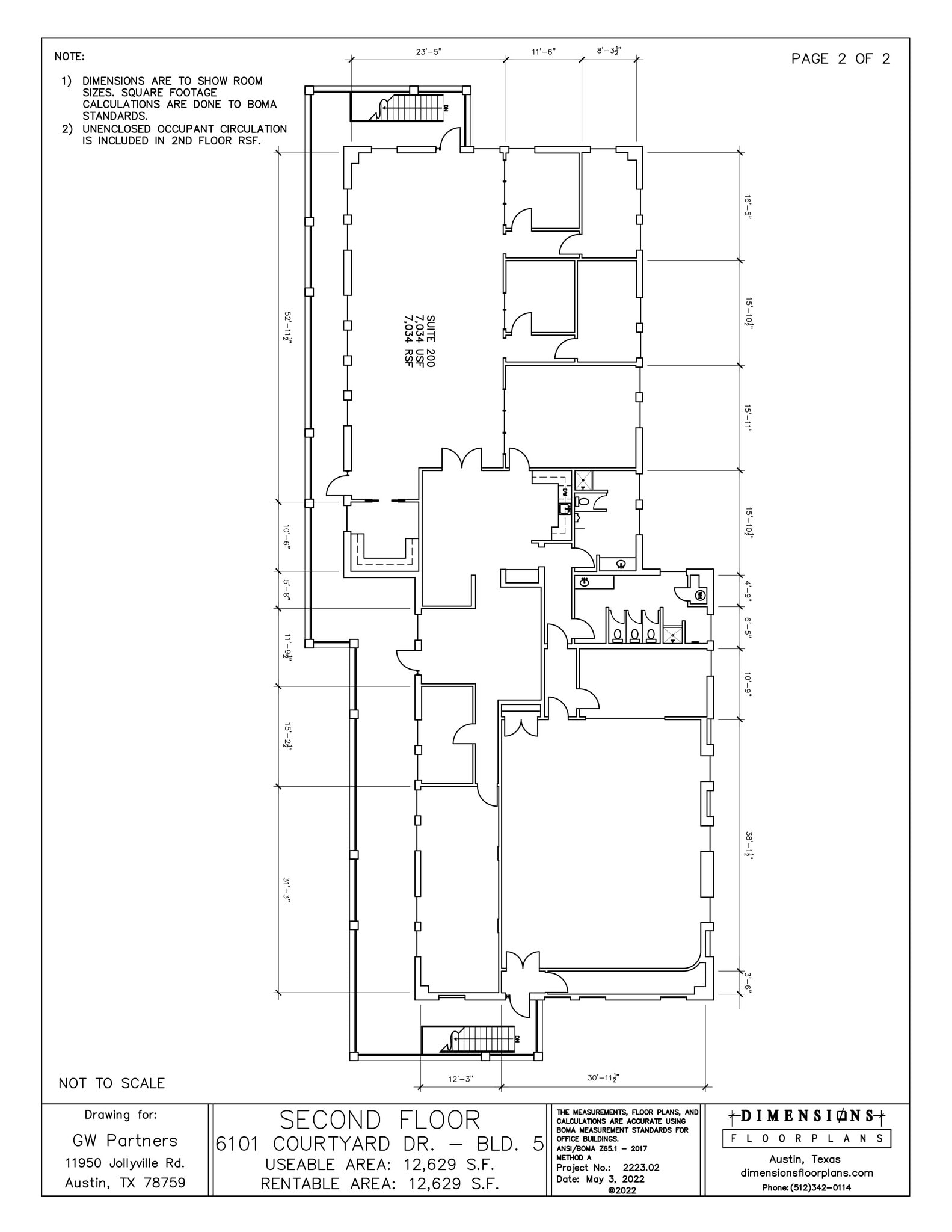 6101 W Courtyard Dr, Austin, TX for lease Site Plan- Image 1 of 1