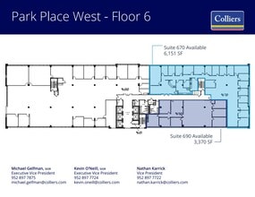 6465 Wayzata Blvd, Saint Louis Park, MN for lease Floor Plan- Image 1 of 1