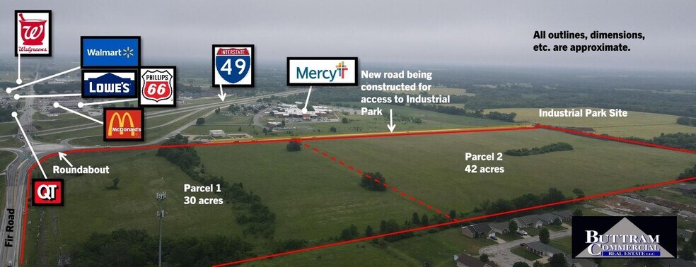 SWC Fir Rd & I-49, Carthage, MO à vendre - Photo du bâtiment - Image 2 de 6