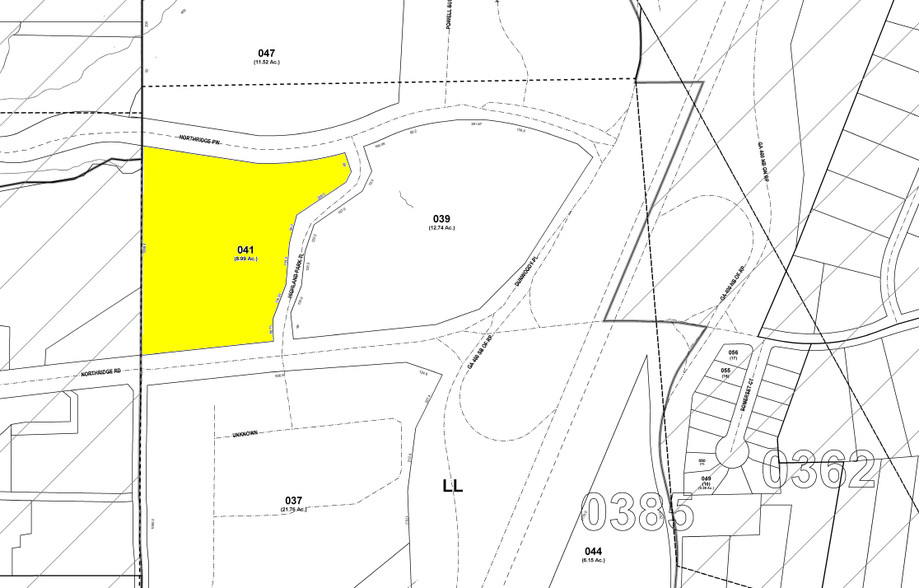 400 Northridge Rd, Atlanta, GA à louer - Plan cadastral - Image 2 de 31