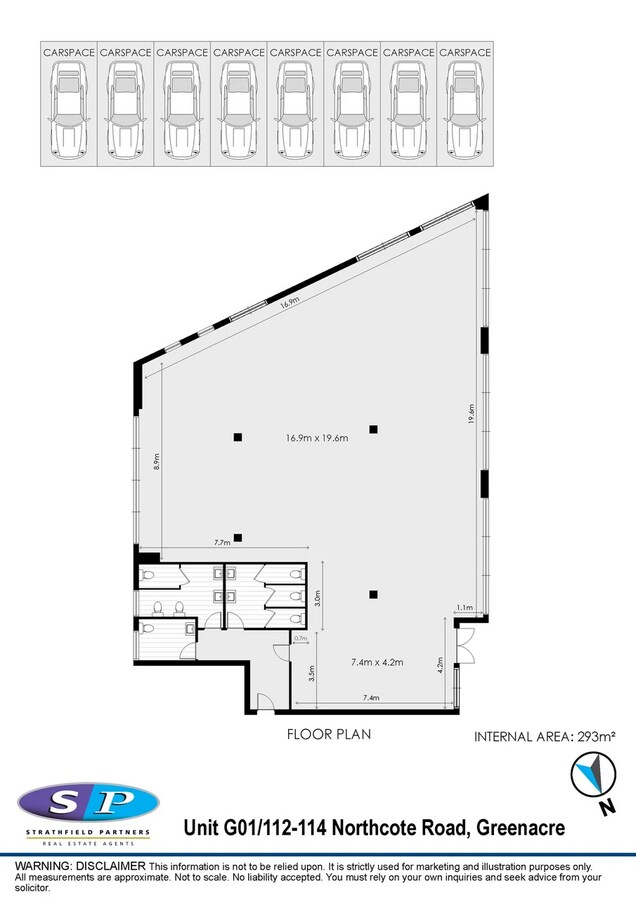 227 Hume Hwy, Greenacre, NSW 2190 - Unit G01 - - Floor Plan - Image 2 of 7