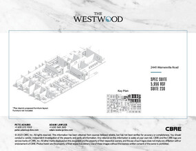 2441 Warrenville Rd, Lisle, IL à louer Plan d  tage- Image 2 de 2