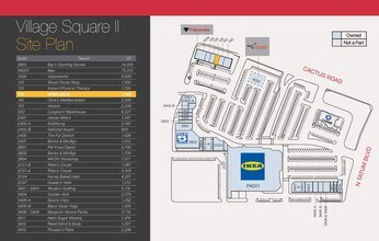 4573-4669 E Cactus Rd, Phoenix, AZ for lease Site Plan- Image 2 of 2