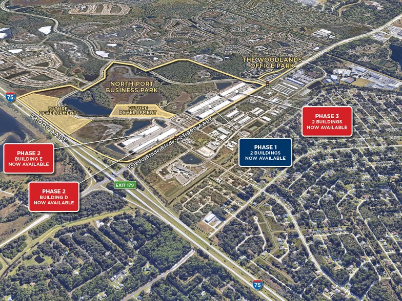 1-75 Toledo Blade Blvd, North Port, FL à louer - Aérien - Image 2 de 5