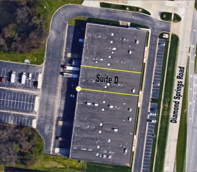 1619 Diamond Springs Rd, Virginia Beach, VA for lease - Aerial - Image 3 of 10