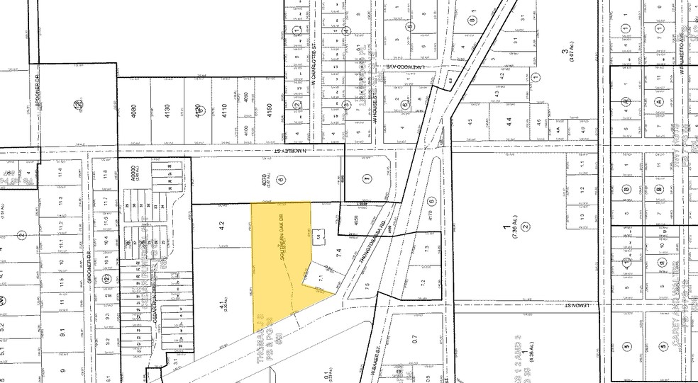 103 Southern Oaks Dr, Plant City, FL à vendre - Plan cadastral - Image 1 de 1