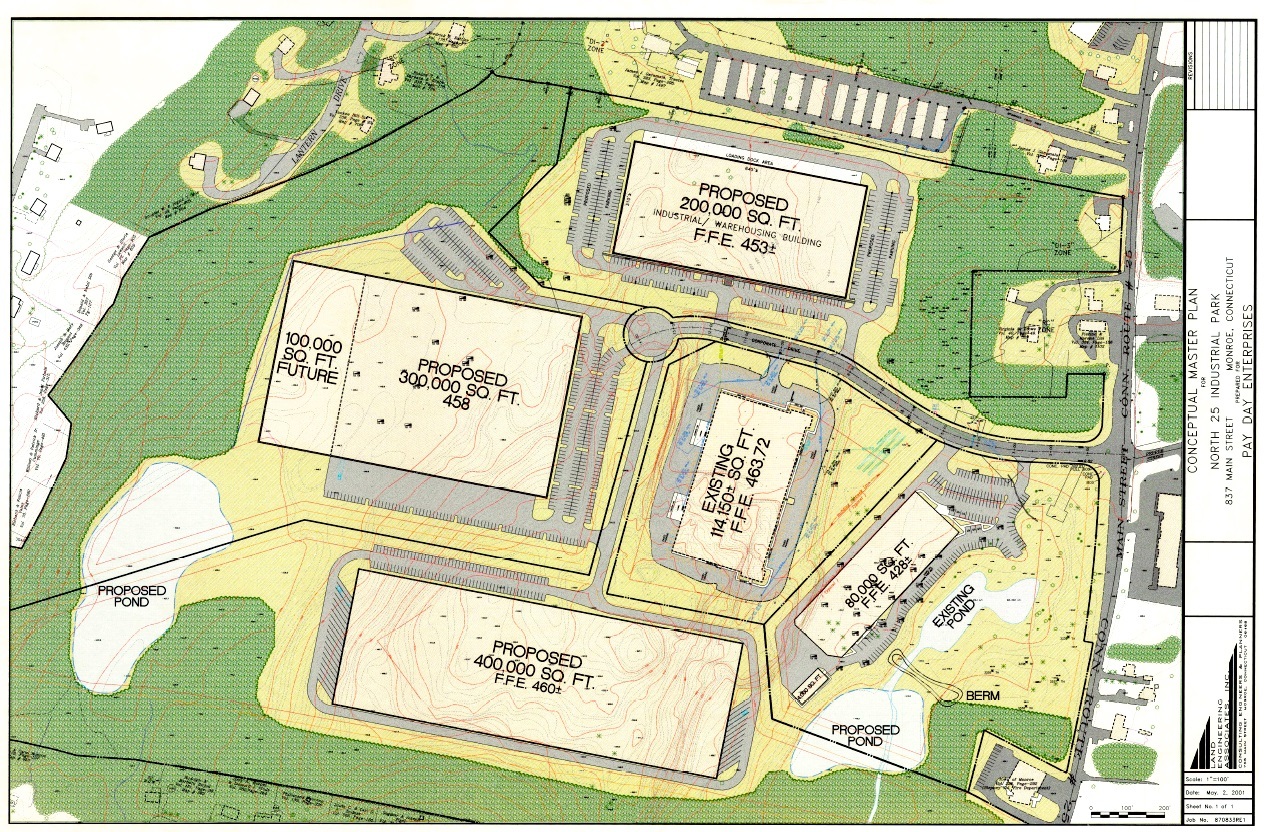 40 Corporate Dr, Monroe, CT à louer Plan de site- Image 1 de 2