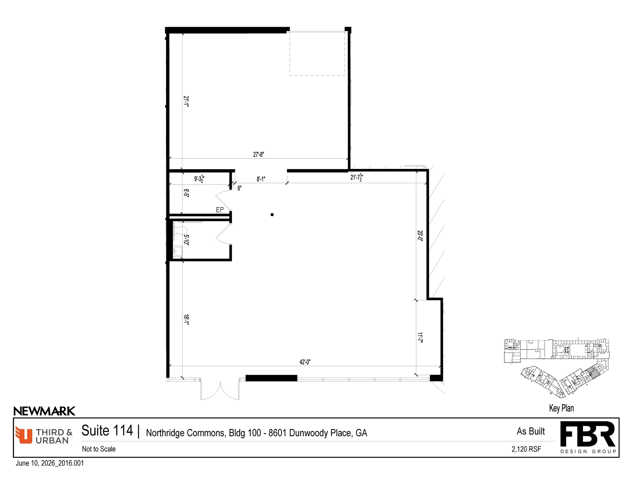8601 Dunwoody Pl, Sandy Springs, GA for lease Floor Plan- Image 1 of 1