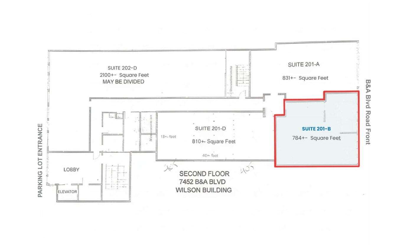 7452-7456 Baltimore Annapolis Blvd, Glen Burnie, MD for lease Building Photo- Image 1 of 1