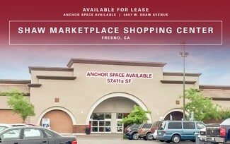 Plus de détails pour 3617-3751 W Shaw Ave, Fresno, CA - Commerce de détail à louer