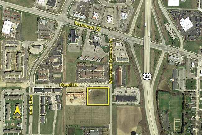 Plus de détails pour Powell Dr, Dundee, MI - Terrain à vendre