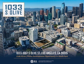 Plus de détails pour 1041 S Olive St, Los Angeles, CA - Terrain à vendre