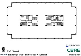 575 Morosgo Dr NE, Atlanta, GA for lease Floor Plan- Image 1 of 1