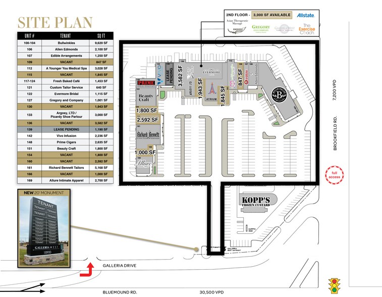 18900 W Bluemound Rd, Brookfield, WI à louer - Photo du bâtiment - Image 2 de 5