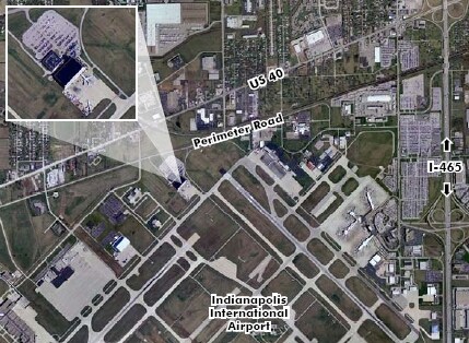 7661 N Perimeter Rd, Indianapolis, IN à louer - Aérien - Image 2 de 6