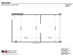 900 E Indiantown Rd, Jupiter, FL for lease Floor Plan- Image 2 of 2