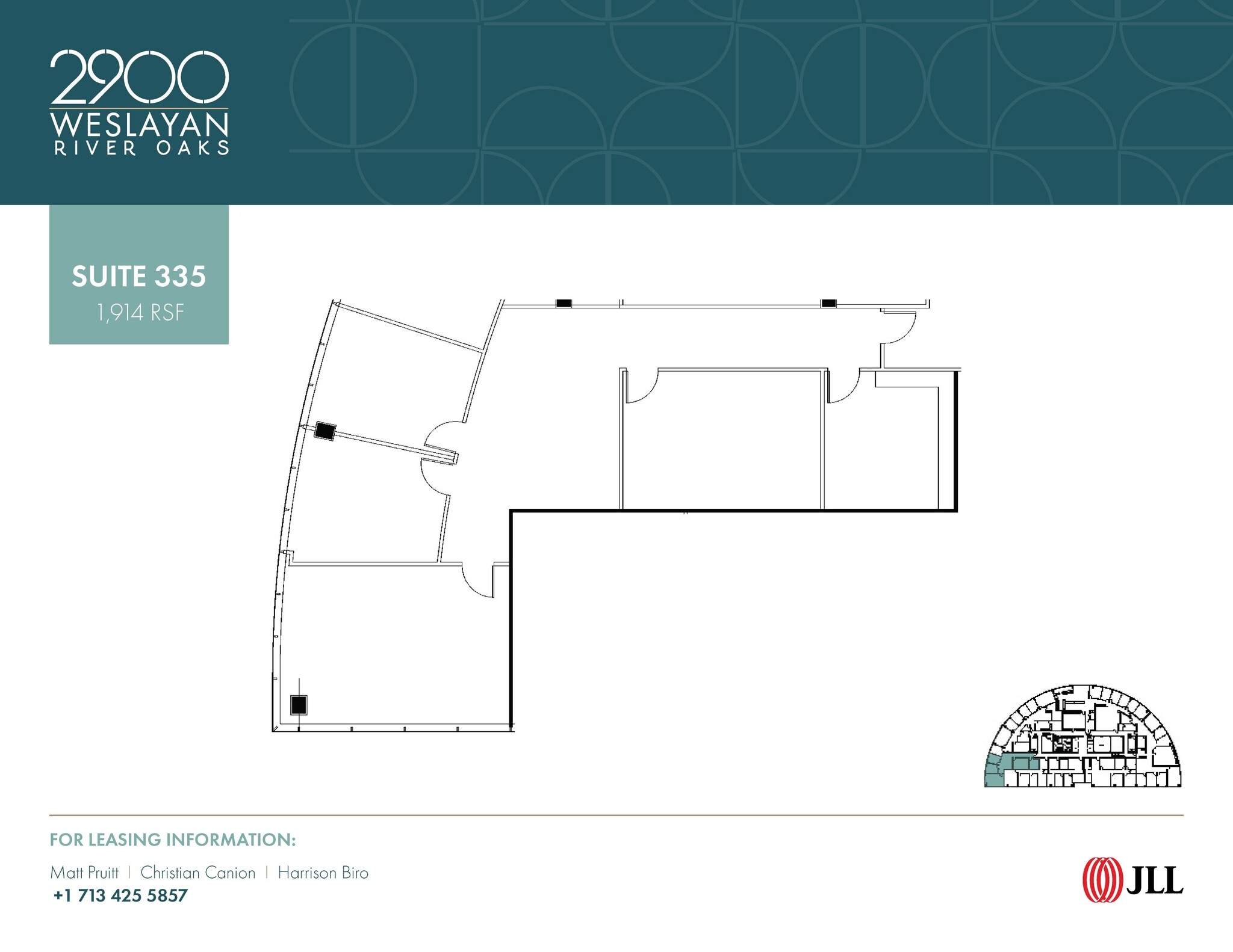 2900 Weslayan St, Houston, TX for lease Floor Plan- Image 1 of 1