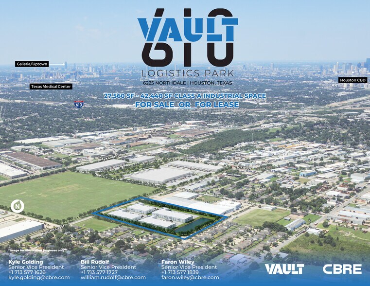 6225 Northdale St, Houston, TX à louer - Photo du bâtiment - Image 1 de 5