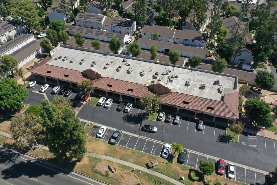 7201 Archibald Ave, Rancho Cucamonga, CA for lease - Aerial - Image 3 of 7