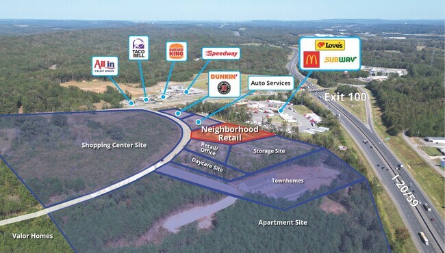 More details for 100 Highway 216, Woodstock, AL - Retail for Lease