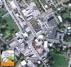 325 Franklin St, Rocky Mount, VA - AERIAL map view