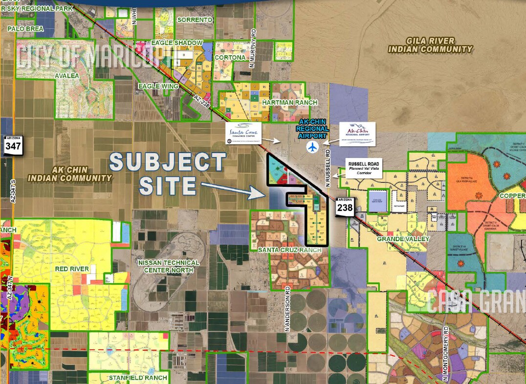 South Side Hwy 238 & W Russell Rd, Maricopa, AZ à vendre Photo principale- Image 1 de 2