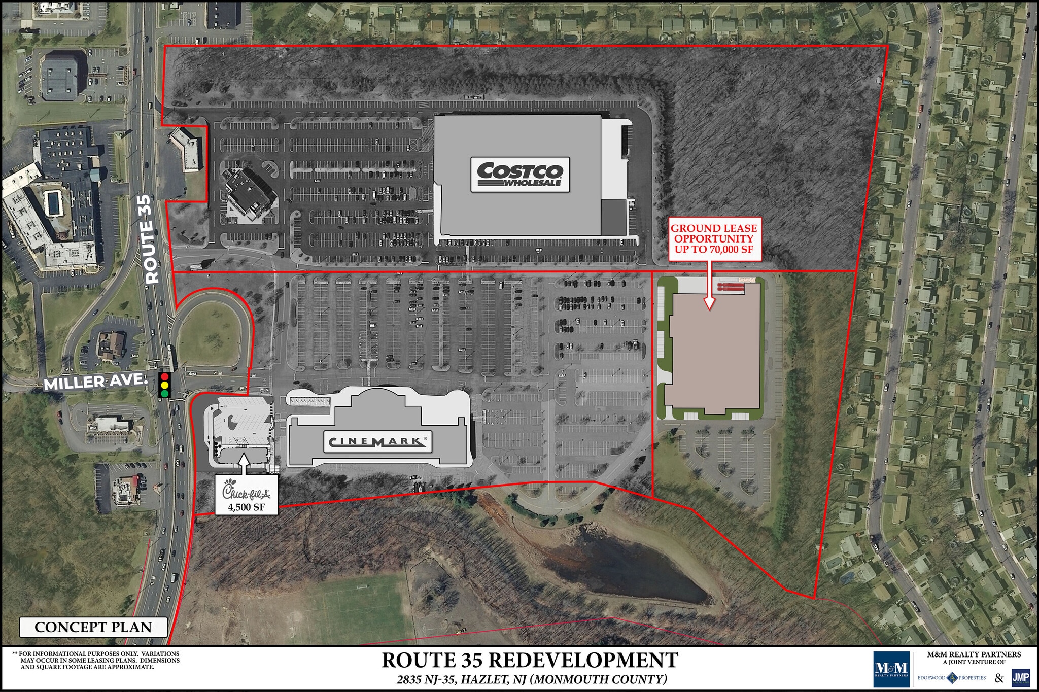 2835 State Route 35, Hazlet, NJ for lease Site Plan- Image 1 of 2