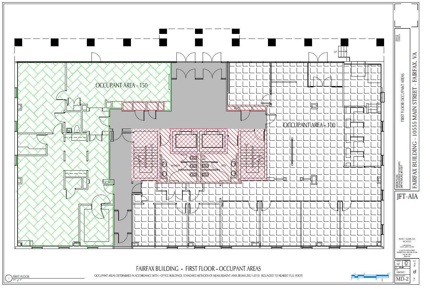 10555 Main St, Fairfax, VA for lease Floor Plan- Image 1 of 1