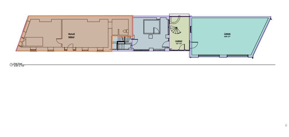 248-252 Meeting St, Charleston, SC for lease Floor Plan- Image 1 of 1