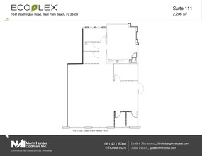 1641 Worthington Rd, West Palm Beach, FL à louer Plan d  tage- Image 2 de 2